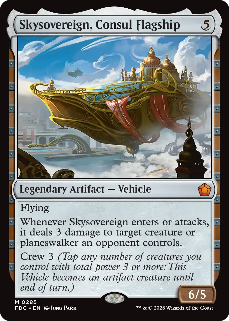 Skysovereign, Consul Flagship [Foundations Commander] | Exor Games Truro