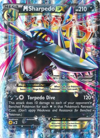 M Sharpedo EX (XY200) (Jumbo Card) [XY: Black Star Promos] | Exor Games Truro