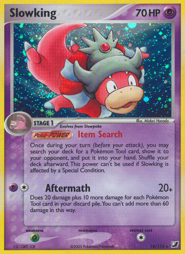 Slowking (14/115) [EX: Unseen Forces] | Exor Games Truro