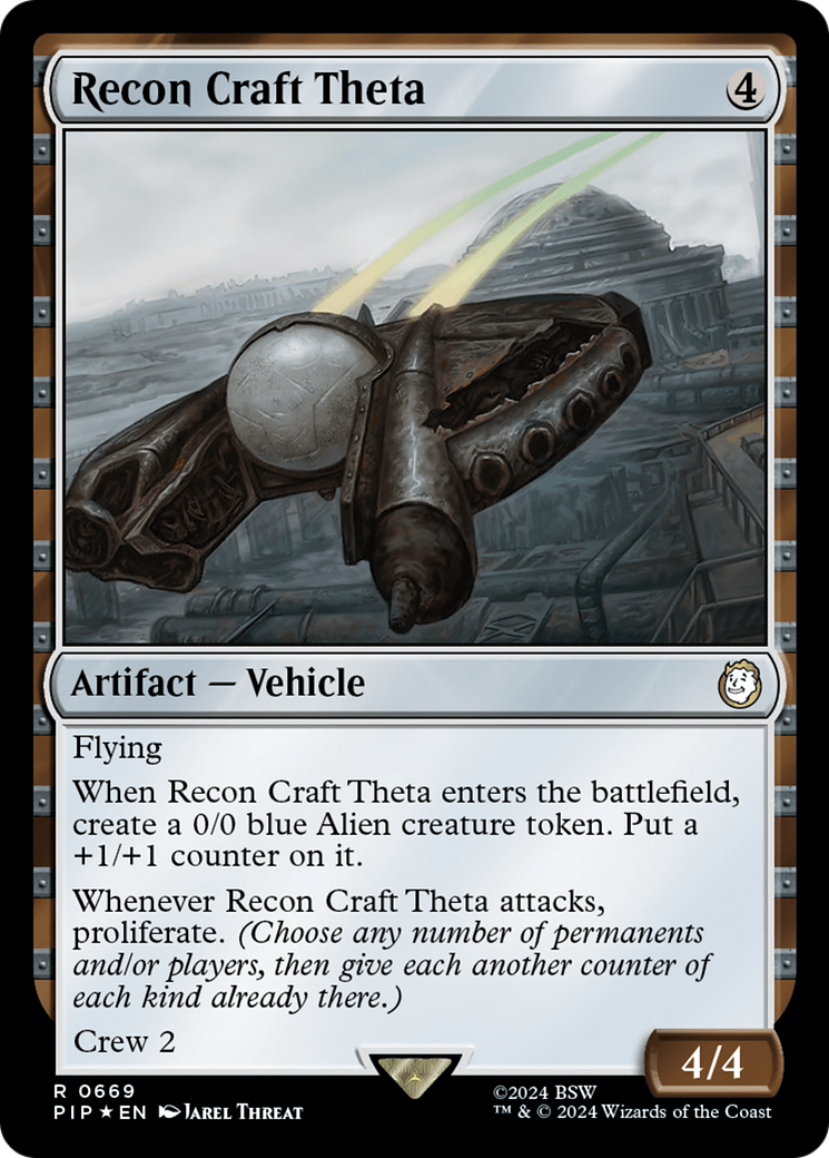 Recon Craft Theta (Surge Foil) [Fallout] | Exor Games Truro