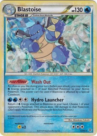 Blastoise (13/95) (Cracked Ice Holo) [HeartGold & SoulSilver: Unleashed] | Exor Games Truro