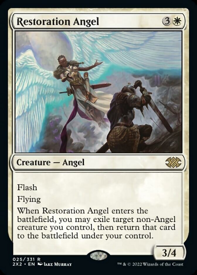 Restoration Angel [Double Masters 2022] | Exor Games Truro