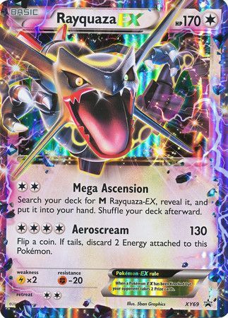 Rayquaza EX (XY69) (Jumbo Card) [XY: Black Star Promos] | Exor Games Truro