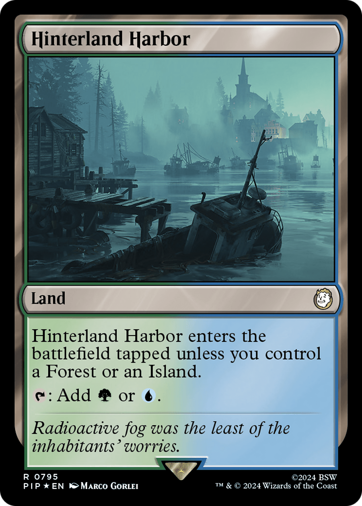 Hinterland Harbor (Surge Foil) [Fallout] | Exor Games Truro