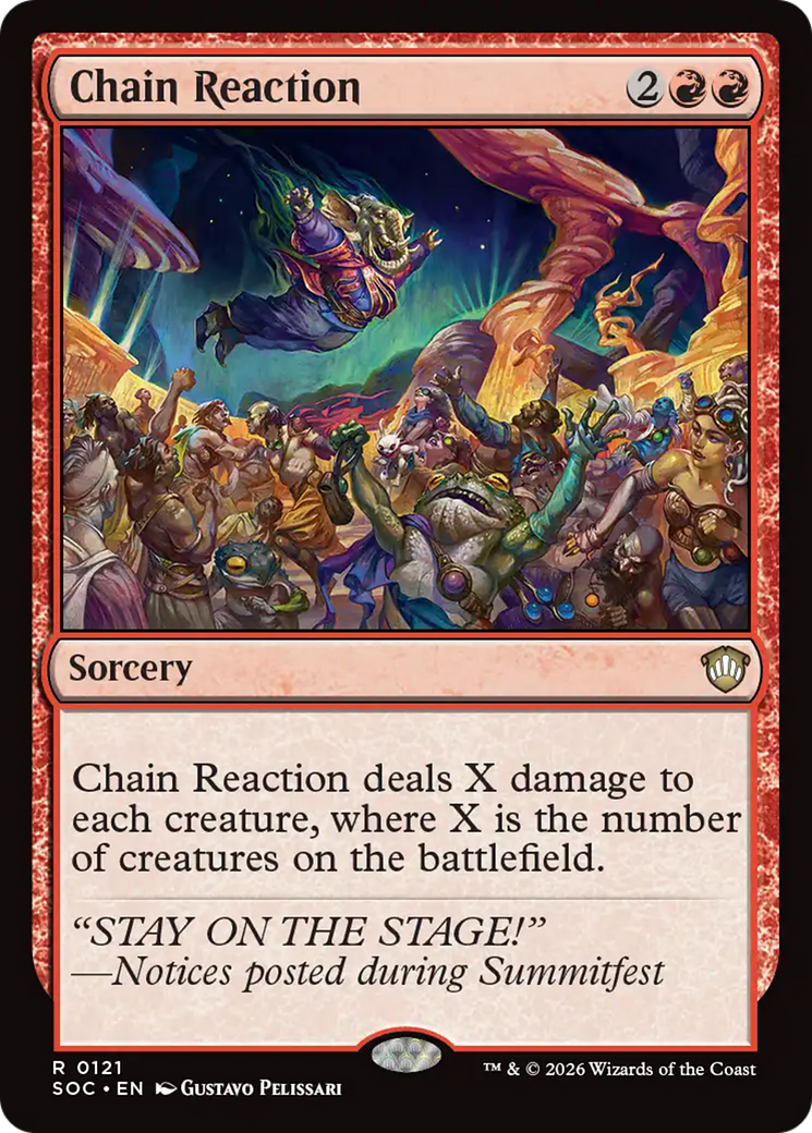 Chain Reaction [Secrets of Strixhaven Commander] | Exor Games Truro