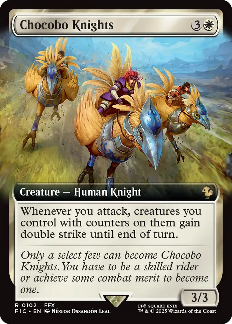 Chocobo Knights (Extended Art) [FINAL FANTASY Commander] | Exor Games Truro