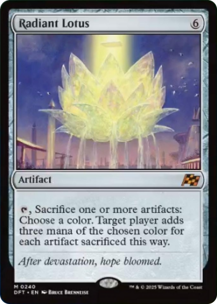 Radiant Lotus [Aetherdrift] | Exor Games Truro