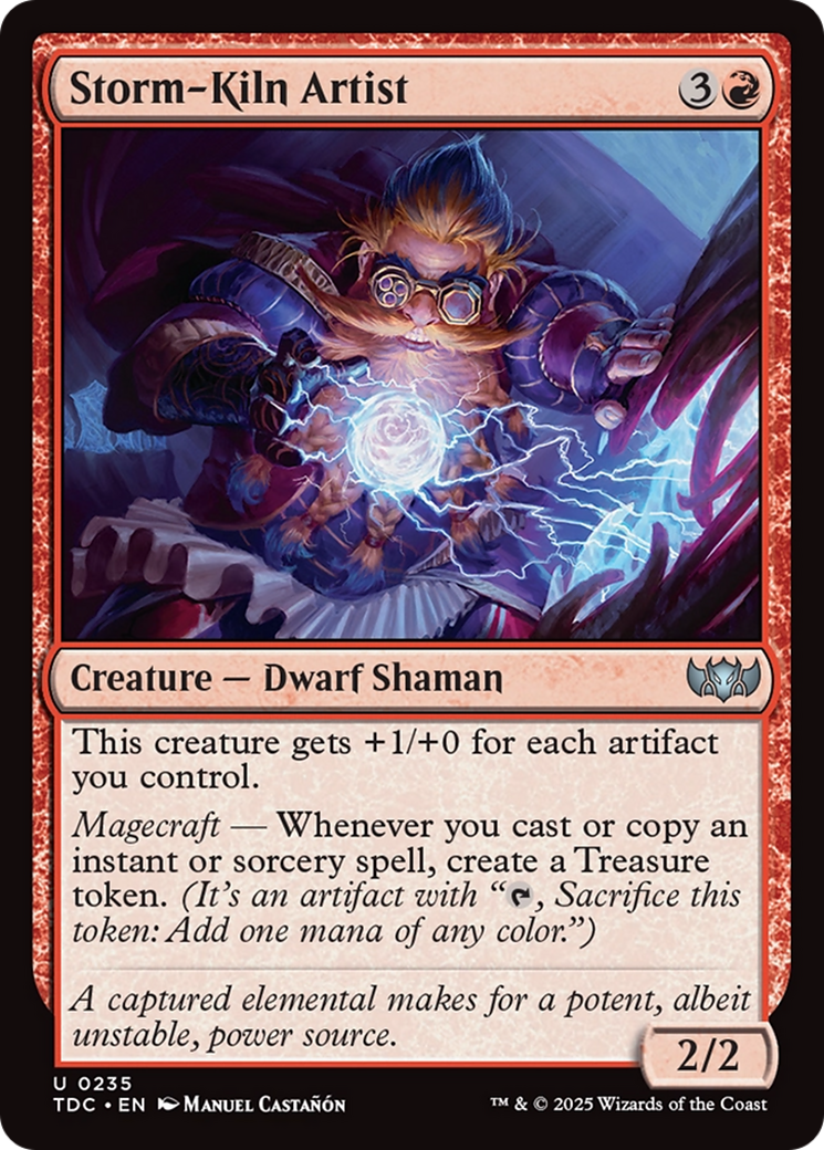 Storm-Kiln Artist [Tarkir: Dragonstorm Commander] | Exor Games Truro