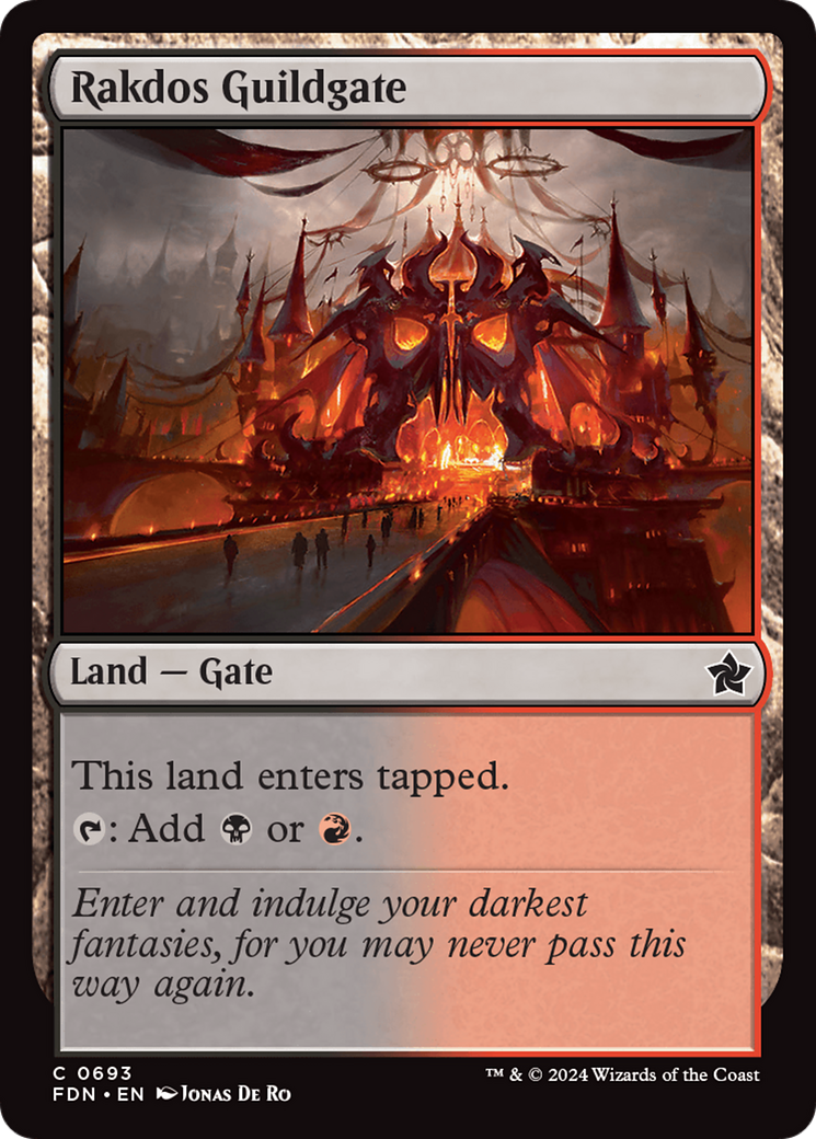 Rakdos Guildgate [Foundations] | Exor Games Truro