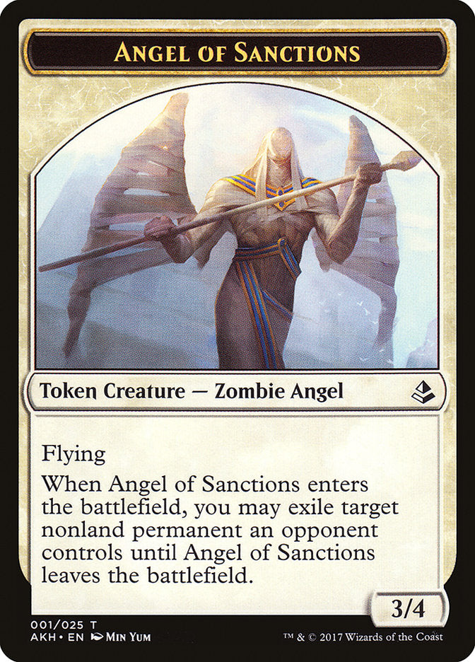 Angel of Sanctions // Drake Double-Sided Token [Amonkhet Tokens] | Exor Games Truro