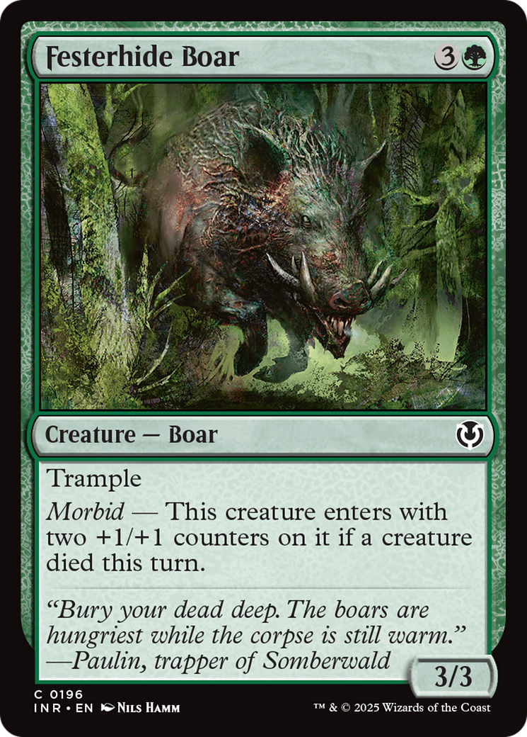 Festerhide Boar [Innistrad Remastered] | Exor Games Truro