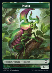 Ogre // Insect Double-Sided Token [Streets of New Capenna Commander Tokens] | Exor Games Truro