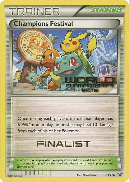 Champions Festival (XY176) (2016 Finalist) [XY: Black Star Promos] | Exor Games Truro