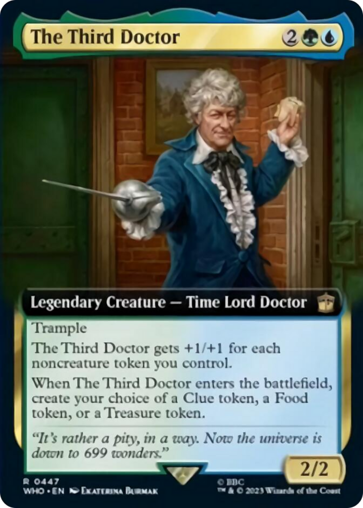 The Third Doctor (Extended Art) [Doctor Who] | Exor Games Truro