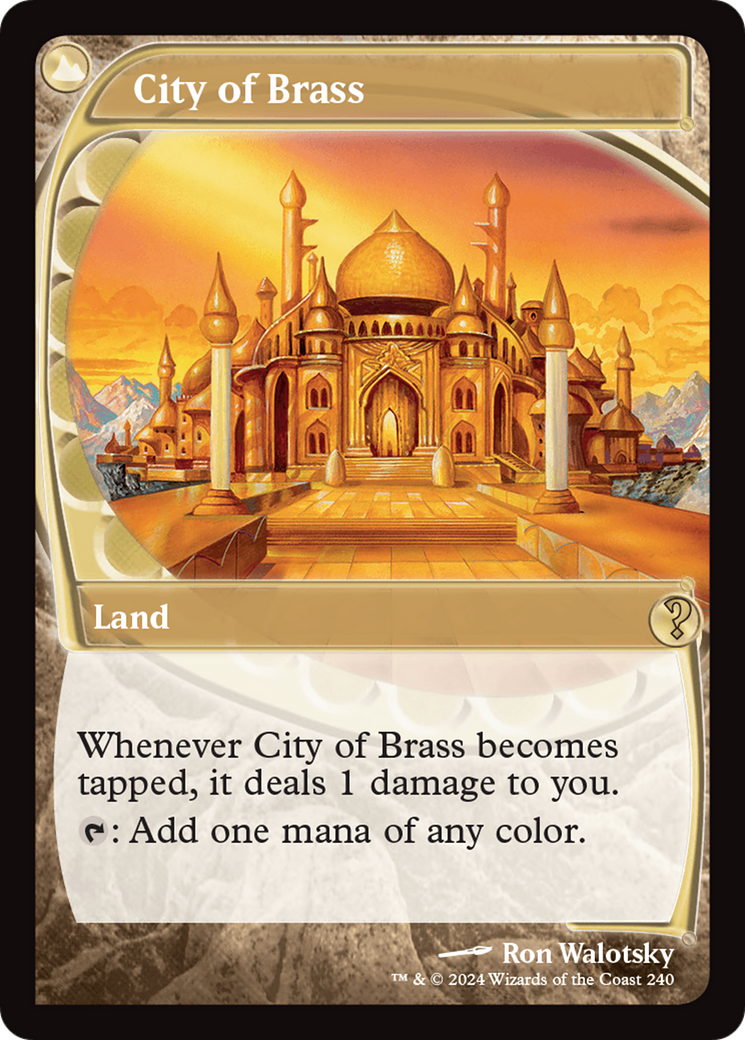 City of Brass (Future Sight) [Mystery Booster 2] | Exor Games Truro