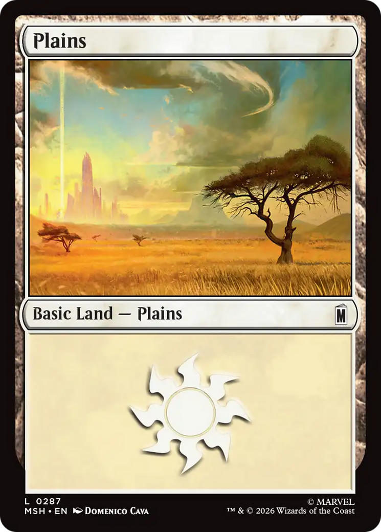 Plains (0287) [Marvel Super Heroes] | Exor Games Truro