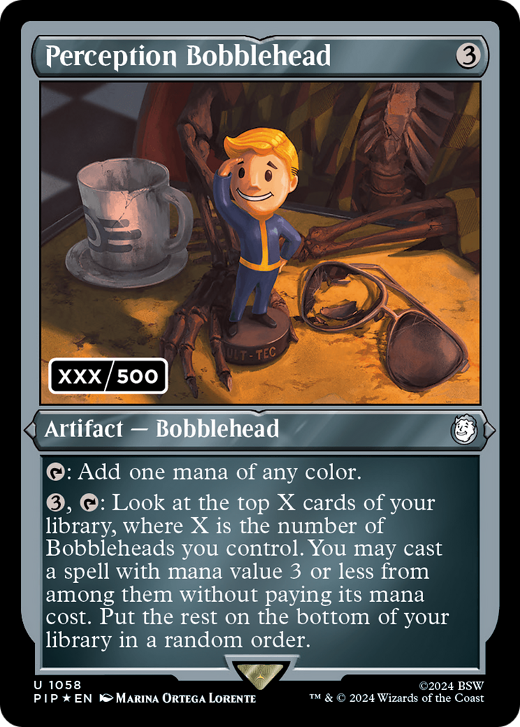 Perception Bobblehead (Serial Numbered) [Fallout] | Exor Games Truro