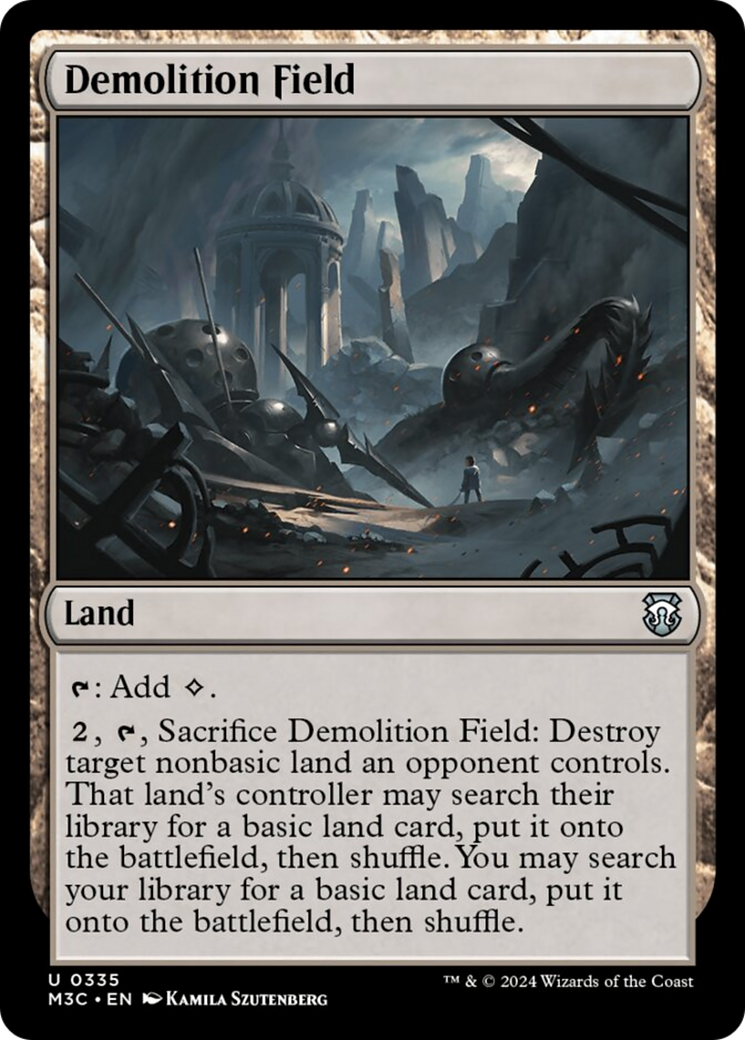 Demolition Field [Modern Horizons 3 Commander] | Exor Games Truro