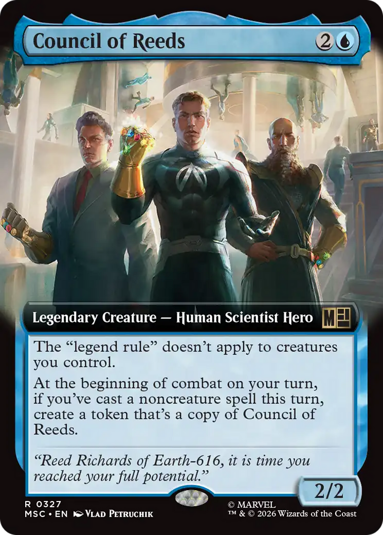 Council of Reeds (Extended Art) [Marvel Super Heroes Commander] | Exor Games Truro