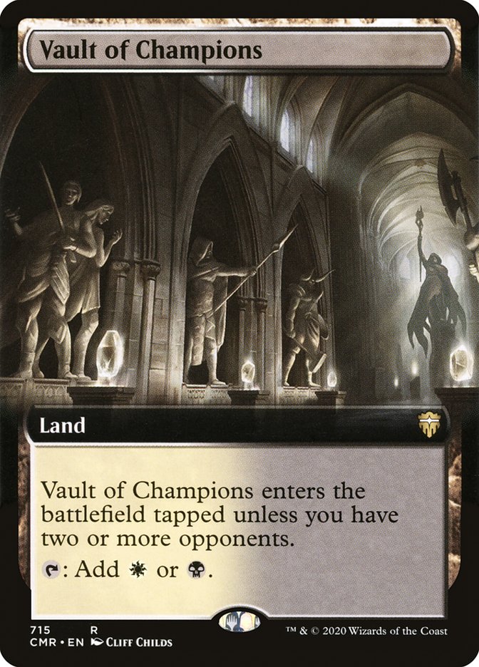 Vault of Champions (Extended Art) [Commander Legends] | Exor Games Truro