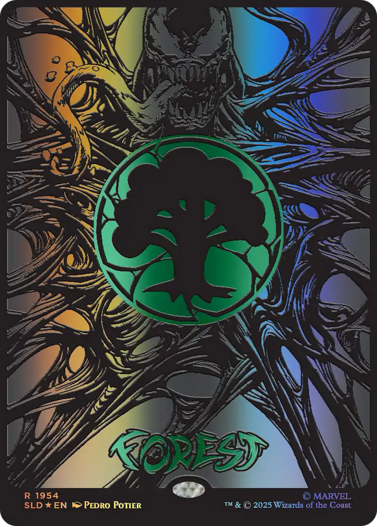 Forest (1954) (Raised Foil) [Secret Lair Drop Series] | Exor Games Truro