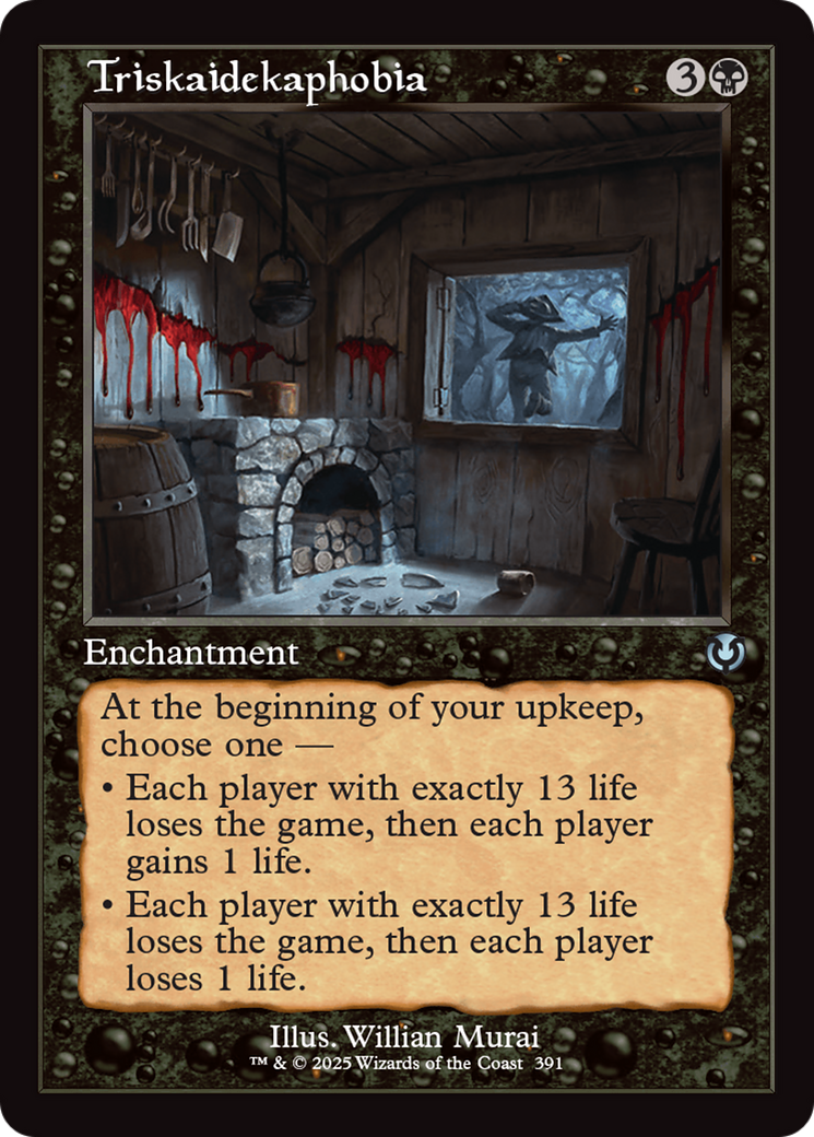 Triskaidekaphobia (Retro Frame) [Innistrad Remastered] | Exor Games Truro