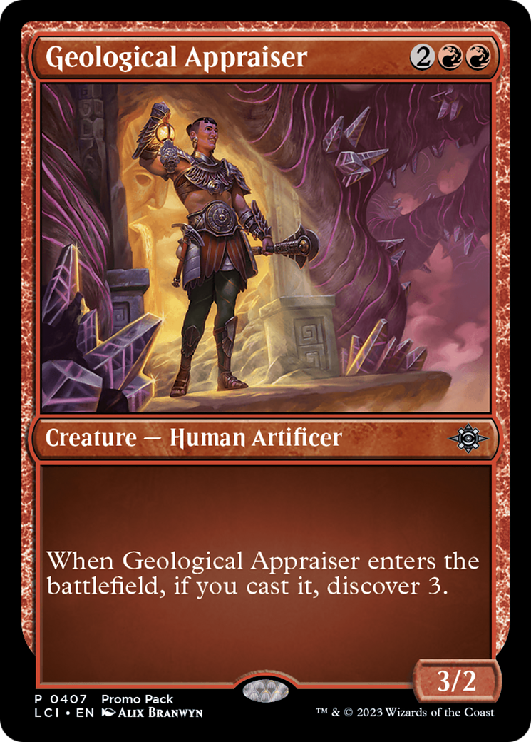 Geological Appraiser [The Lost Caverns of Ixalan Promos] | Exor Games Truro