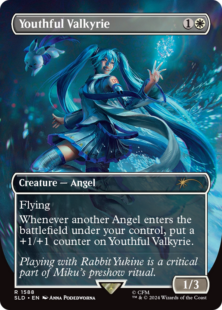 Youthful Valkyrie (Rainbow Foil) [Secret Lair Drop Series] | Exor Games Truro