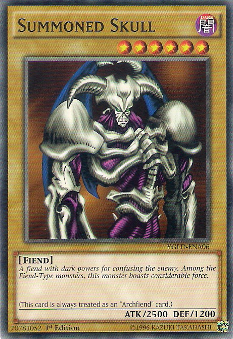 Summoned Skull [YGLD-ENA06] Common | Exor Games Truro