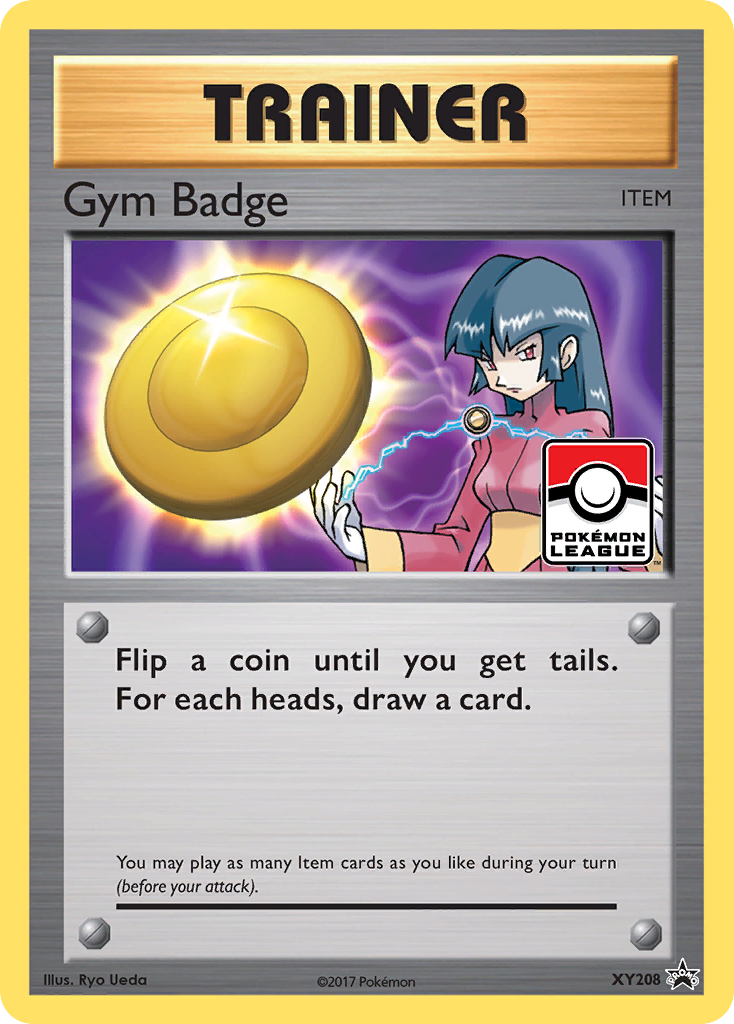 Gym Badge (XY208) (Sabrina) [XY: Black Star Promos] | Exor Games Truro