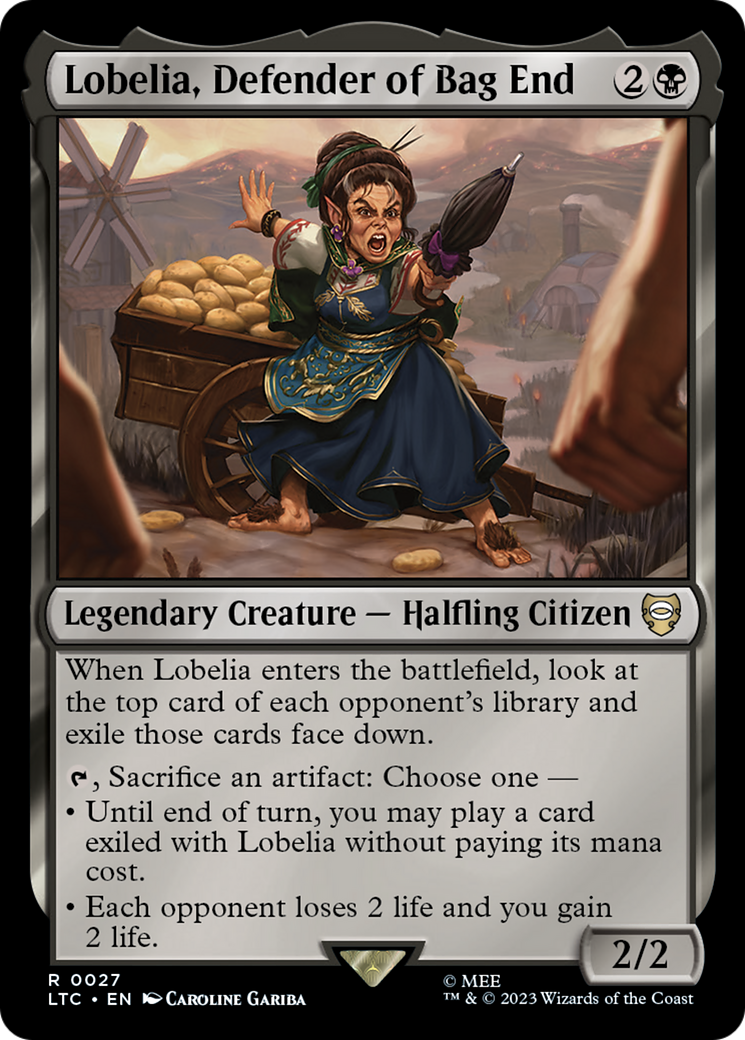 Lobelia, Defender of Bag End [The Lord of the Rings: Tales of Middle-Earth Commander] | Exor Games Truro