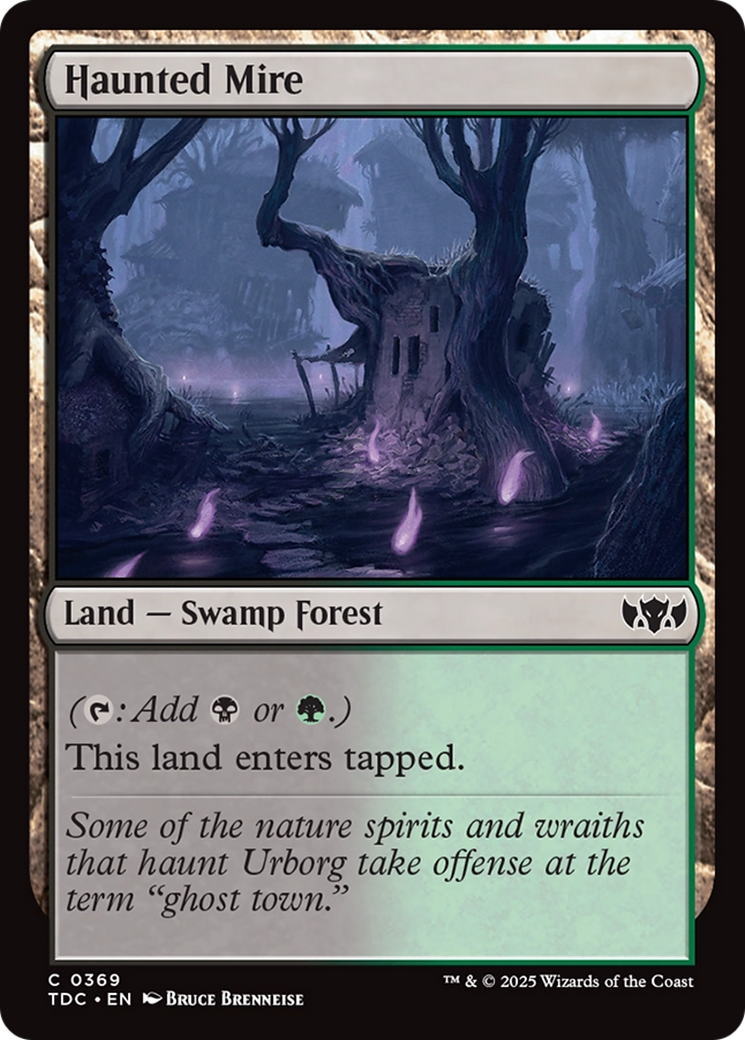 Haunted Mire [Tarkir: Dragonstorm Commander] | Exor Games Truro