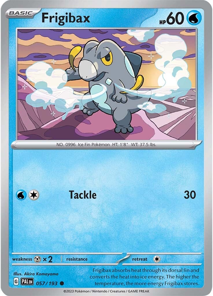 Frigibax (057/193) [Scarlet & Violet: Paldea Evolved] | Exor Games Truro