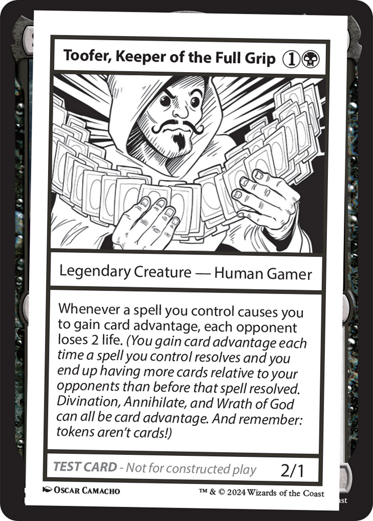 Toofer, Keeper of the Full Grip [Mystery Booster 2 Playtest Cards] | Exor Games Truro