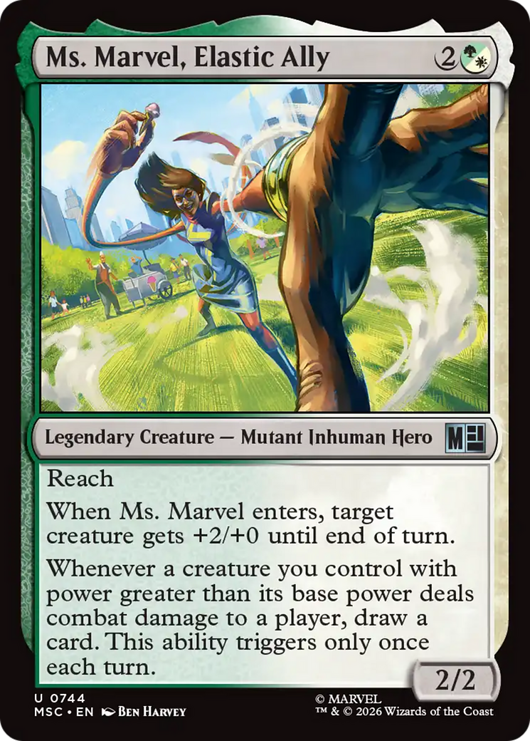 Ms. Marvel, Elastic Ally [Marvel Super Heroes] | Exor Games Truro