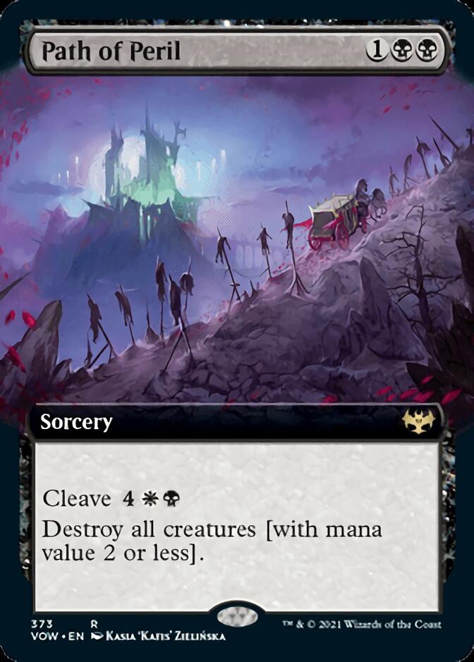 Path of Peril (Extended Art) [Innistrad: Crimson Vow] | Exor Games Truro