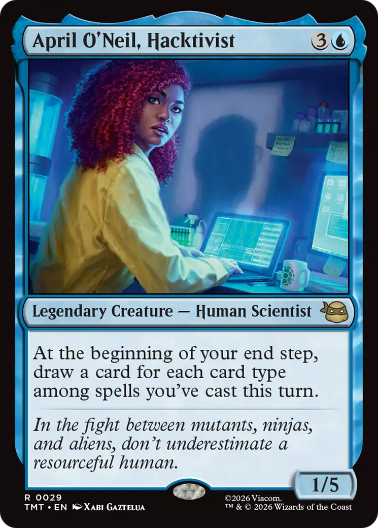 April O'Neil, Hacktivist [Teenage Mutant Ninja Turtles] | Exor Games Truro