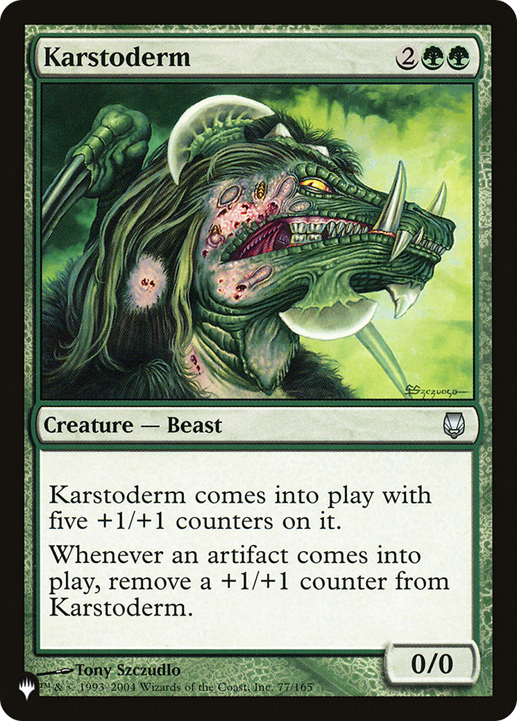 Karstoderm [The List Reprints] | Exor Games Truro