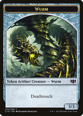 Wurm (032/036) // Goat Double-Sided Token [Commander 2014 Tokens] | Exor Games Truro