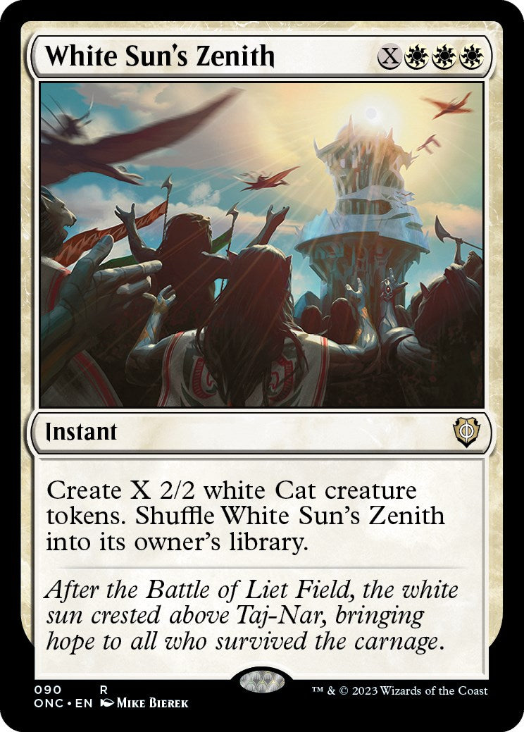 White Sun's Zenith [Phyrexia: All Will Be One Commander] | Exor Games Truro