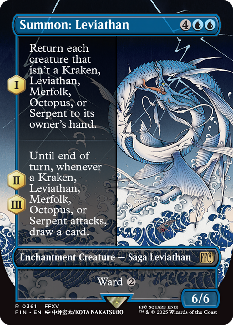 Summon: Leviathan (Borderless) [FINAL FANTASY] | Exor Games Truro
