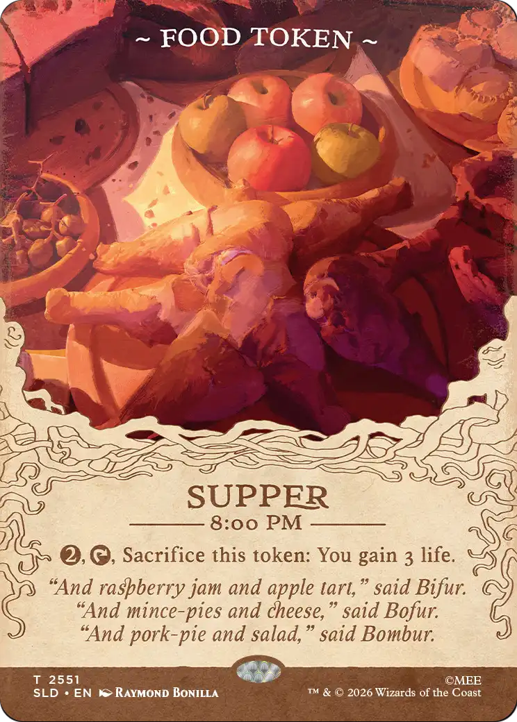 Food Token (2551) [Secret Lair Drop Series] | Exor Games Truro