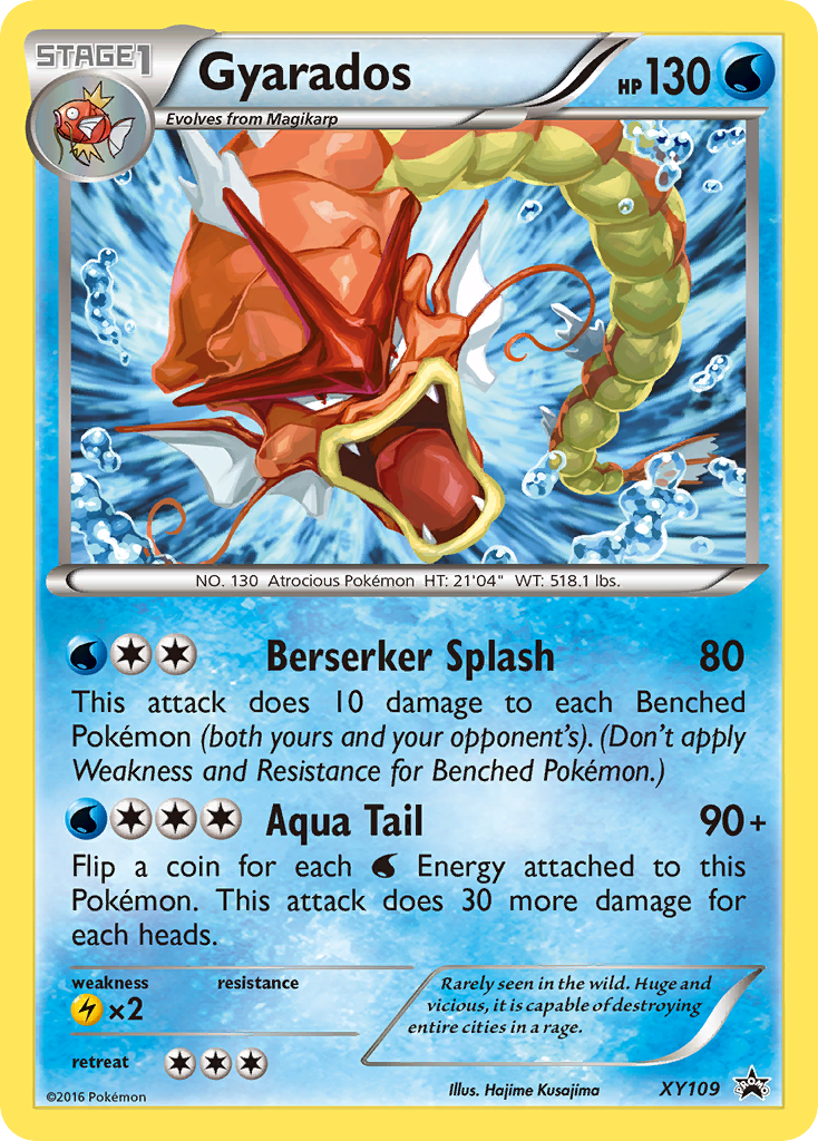 Gyarados (XY109) [XY: Black Star Promos] | Exor Games Truro