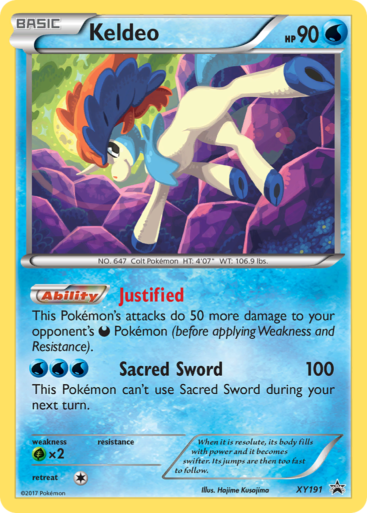 Keldeo (XY191) [XY: Black Star Promos] | Exor Games Truro