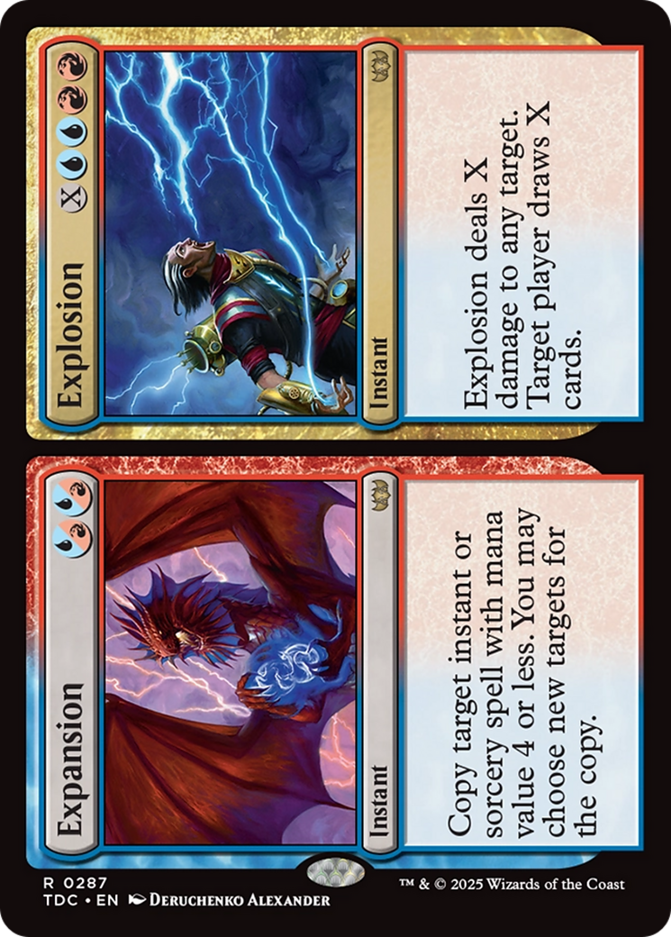 Expansion // Explosion [Tarkir: Dragonstorm Commander] | Exor Games Truro