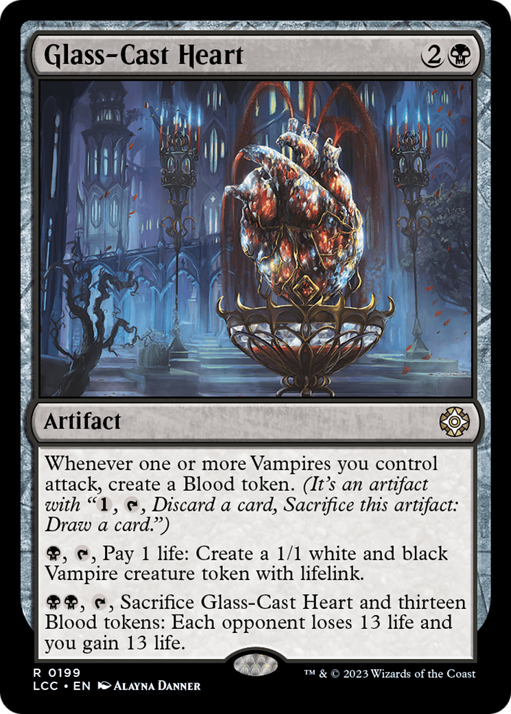 Glass-Cast Heart [The Lost Caverns of Ixalan Commander] | Exor Games Truro