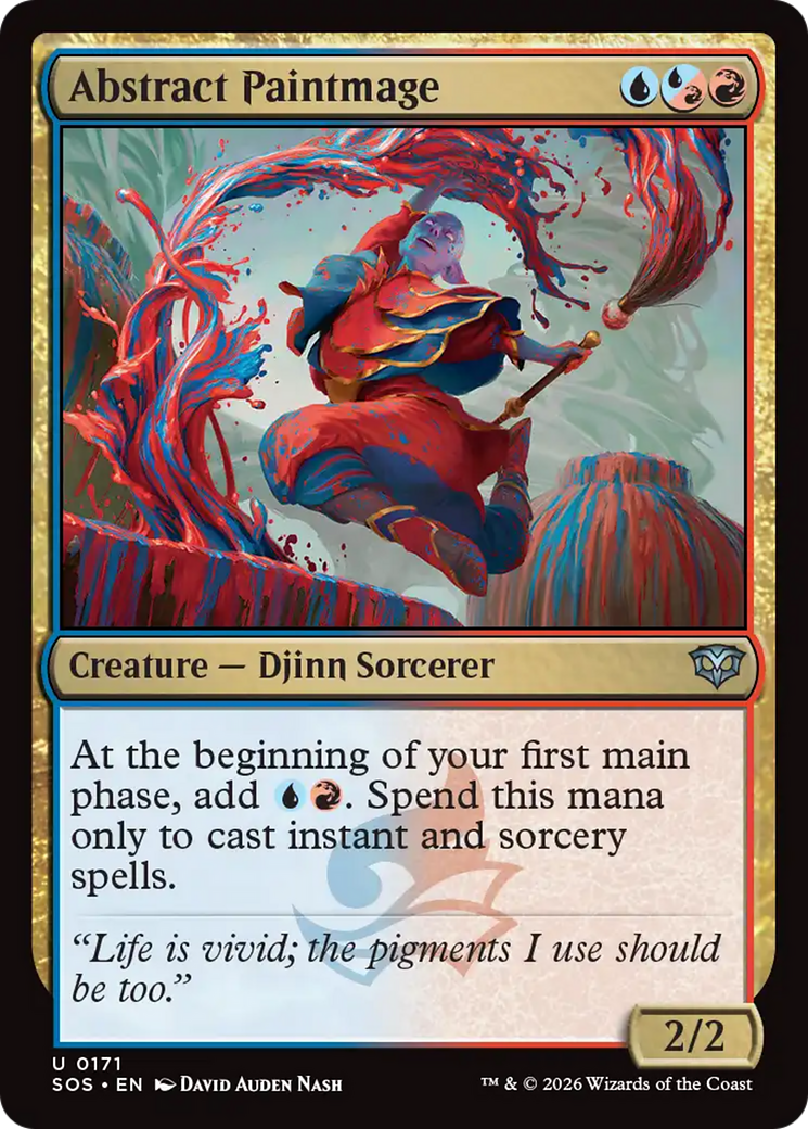Abstract Paintmage [Secrets of Strixhaven] | Exor Games Truro