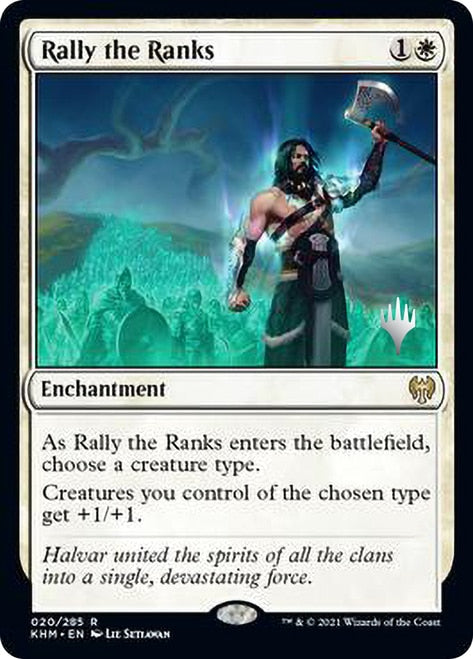 Rally the Ranks (Promo Pack) [Kaldheim Promos] | Exor Games Truro