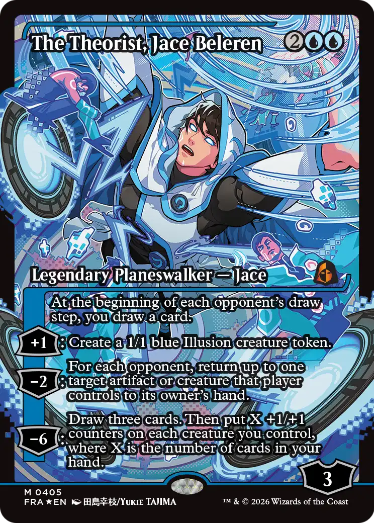 The Theorist, Jace Beleren (Showcase) [Reality Fracture] | Exor Games Truro