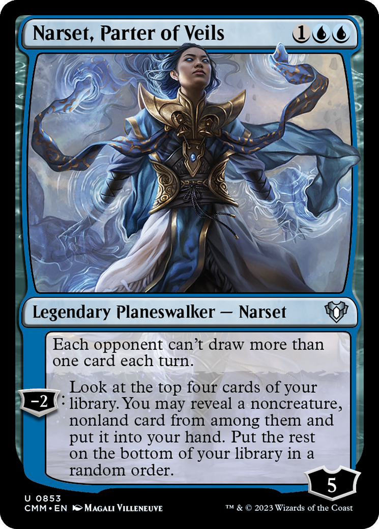 Narset, Parter of Veils [Commander Masters] | Exor Games Truro